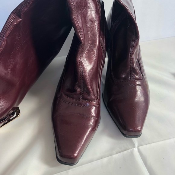 Franco Sarto knee high pointy toe boots - Picture 7 of 12